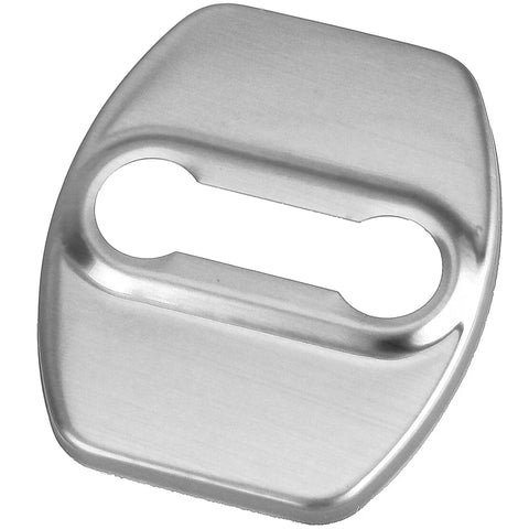 Kia GT Silver Stainless Steel Door Lock Protector Covers (2016-2023)