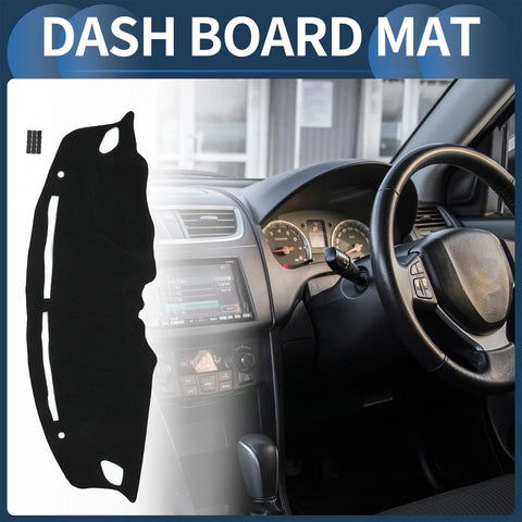 Suzuki Swift ZC 2017-2024 Black 1 Set Dashboard Cover Mat