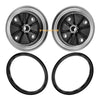 Kawasaki Mule 3000 3010 KAF620 2 x Rear Brake Drum Hub & Seal (2001–2008)