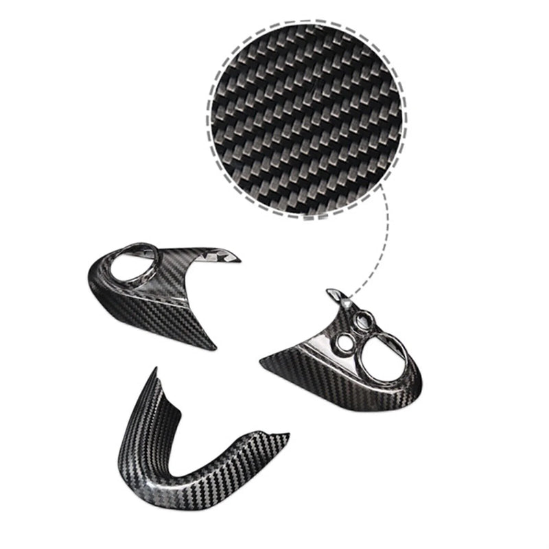 Mini Cooper F54 F55 F56 F57 Carbon Fiber Steering Wheel Cover (2014-up)