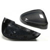 Audi A4 B9 17-23 w / Lane Assist Carbon Fiber Side Mirror Cover Caps Replace