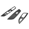 Hyundai Veloster 2011-2017 Real Carbon Fiber Window Lift Panel Cover Trim