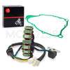 Yamaha Timberwolf 250 YFB250 Stator and Gasket (1994–1998)
