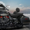 Harley Road Glide (2009-2023) Black Driver & Passenger Seat & Backrest