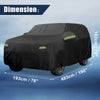 Toyota 4Runner Waterproof Full Car Cover with Zipper (2002-2023)