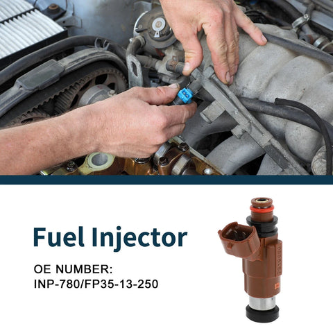 Mazda Protege ES 1.8 (1999-2000) 1 Pc Brown Fuel Injector