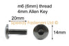 Triumph Daytona 600 650 parabrezza Clip