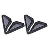 ZX Model Black Anti-Scratch Car Door Corner Protective Covers