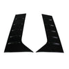 Toyota Alphard (2016-2019) Grossy Black C-Pillar Molding Covers