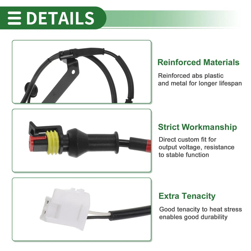 Kia Sorento (2010) 1 x Right Rear ABS Wheel Speed Sensor