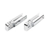 Harley Sportster, Softail, Dyna, Touring 2 x Male Mount Foot Peg Extensions