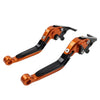 Honda VFR1200F (2010-2014) Orange CNC Extendable Brake Clutch Levers