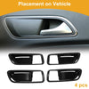 Honda CHR (2024-2025) Carbon Fiber Interior Door Handle Bowl Cover Trim