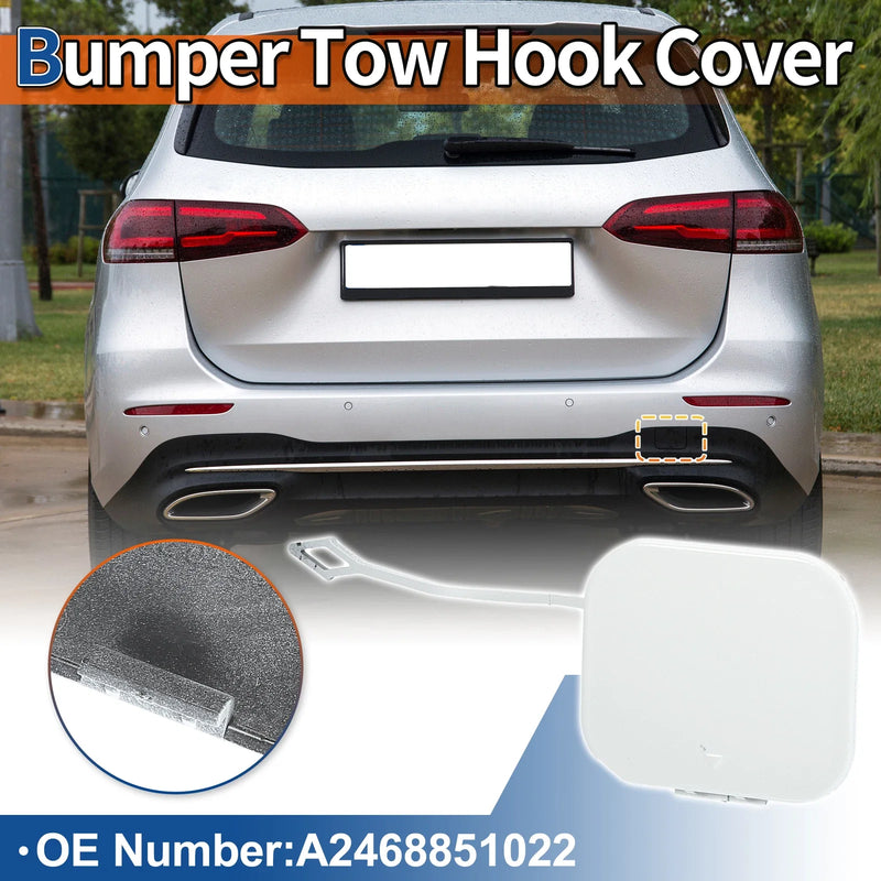 Mercedes-Benz B-Class (2012-2019) - White Rear Tow Hook Cover