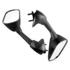 Yamaha YZF R6 Black ABS 2 x Motorbike Rearview Mirrors (2001-2002)