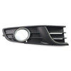 VW Polo 1 x Black ABS Left Front Bumper Fog Light Cover (2011-2013)
