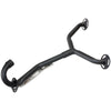 200cc 250cc Dinosaur Style Quad ATV Twin Exhaust Pipe & Alloy Mufflers