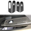 Benz C-Class W206 2022-2023 Real Carbon Fiber Window Lift Panel Cover Trim