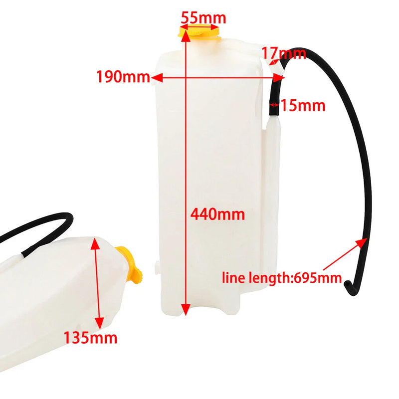 Jeep Wrangler JK JKU 3.8L V6 Coolant Reservoir Tank (2007-2011)