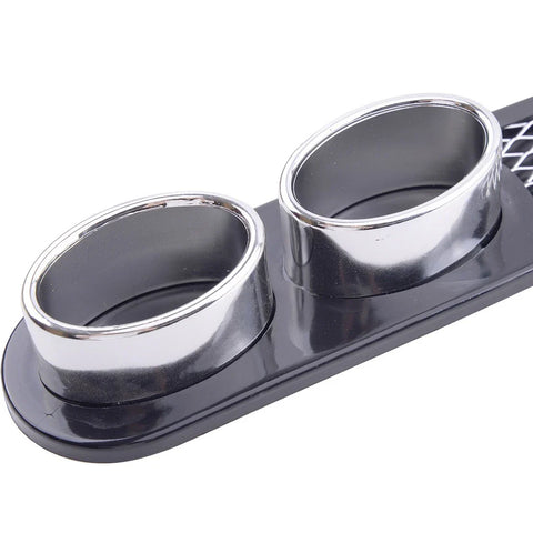 Car Model Universal Grey Rear Bumper Diffuser with Exhaust Tip