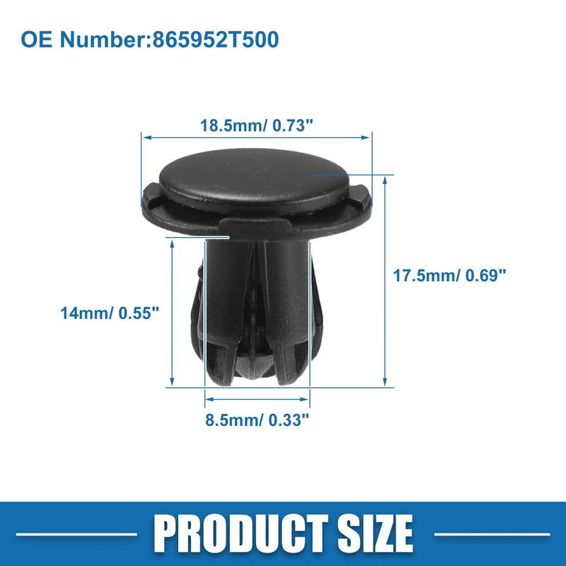 Hyundai Accent 10 x Push-Type Retainer Clips (2010-2017)