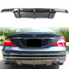 Mercedes C219 CLS55 AMG Rear Bumper Diffuser Cover (2006-2008)
