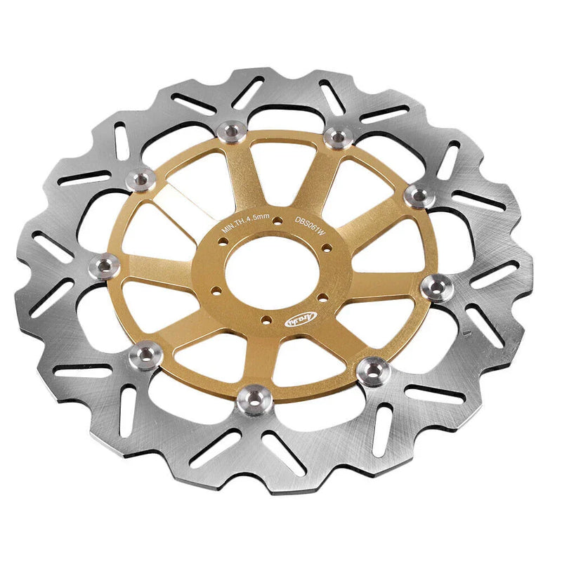 Honda CBR1100XX (1997-1998) Gold 2 x Front Brake Disc Rotors