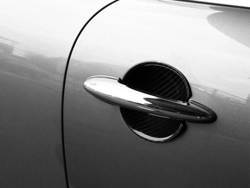 Mini Cooper Dry Carbon Fiber Door Insert Covers (2001-2013)