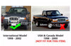 Ford Ranger Front & Rear Mud Flaps (1998-2002)