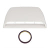 Various Makes & Models White ABS Universal Car Bonnet Vent Cover