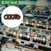 Oil Seal / 12x20x5mm / Seal Ring Rotary Shaft FKM Rubber for