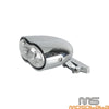 Harley Chopper Softail Dyna Chrome Universal Wave Dual Hi/Low Beam Headlight