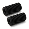 Motorcycle Foot Pegs - Black 2 x Rubber Gear Shifter Lever Covers