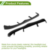 BMW E46 Headlight Eyebrow Headlamp Eyelid Covers (1998-2006)