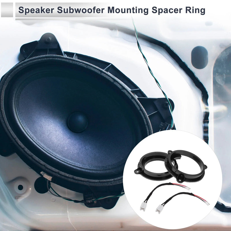 Nissan  -  Set 6.5" Speaker Spacer Ring Adaptor
