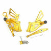 BMW S1000RR (2015-2017) - Gold 2 x Sets CNC Rear Footrests