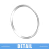 Honda Civic (2016-2021) Silver Tone 4 x Wheel Hub Center Cover Rings