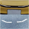 Toyota Prius Stainless Steel Front Upper Grille Cover Trim (2023-2024)