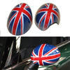 MINI Cooper F56 F55 Pair Union Jack England Side View Mirror Cover Cap fit