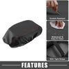 Dodge Durango Center Console Armrest Cover 2011-2021 Black with Red Stitches
