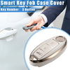 Nissan Altima Rogue TPU White Keyless Key Fob Shell Cover Case