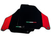 Ferrari 360 Modena Red Alcantara Leather Floor Mats (2000-2005)