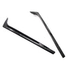 VW Polo Black Rear Window Side Spoiler Canard Splitter Trim (11-17)