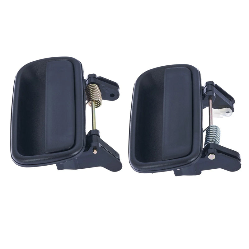 Toyota Hilux 4x Front & Rear Left + Right Outer Door Handle Black (1997–2005)