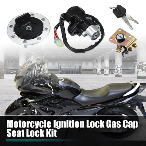 Suzuki GSXR600 Ignition Switch Gas Cap Seat Lock w/ Key