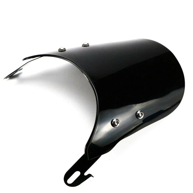 Honda Motorcycle 5"-7" Smoke Round Headlight Windshield