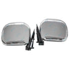 Toyota Hiace LH103 RZH103 / 113 / 125 89-05 LH+RH Chrome Manual Door Mirror Pair