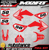Honda CRF 50 Custom Graphics Kit Presto Style (2004-2023)