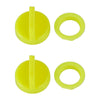 Polaris Scrambler / Sportsman / Ranger / RZR 2 x Yellow Key Covers (2008-2023)