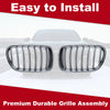 BMW F25 X3 xDrive 20i 20d 28i 30d 2 x Front Kidney Grilles (2011-2017)